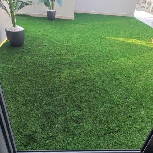 Artificial turf roll-out in Al Quoz - Al Quoz, Dubai