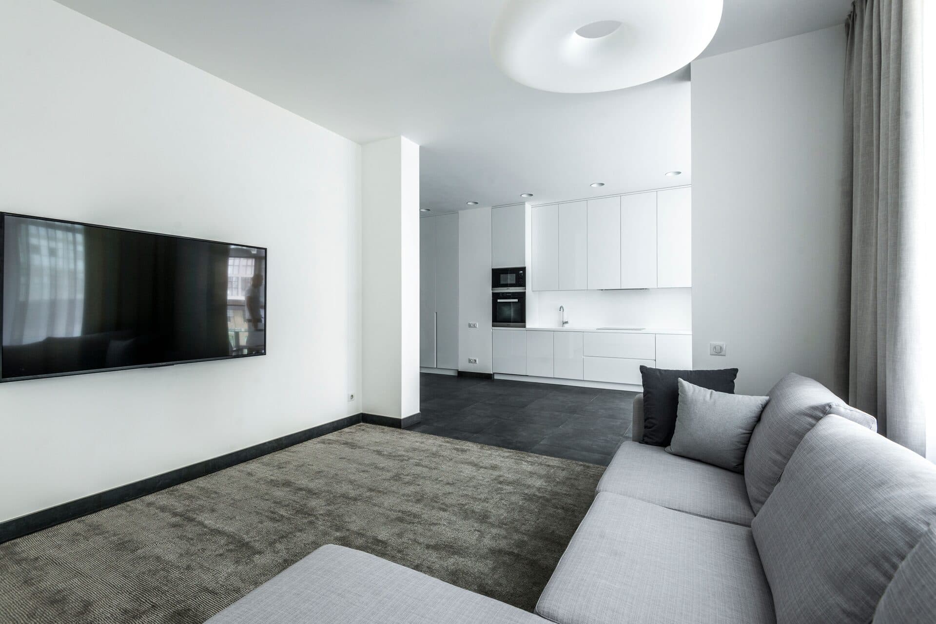 Living-room carpet in a Dubai apartment