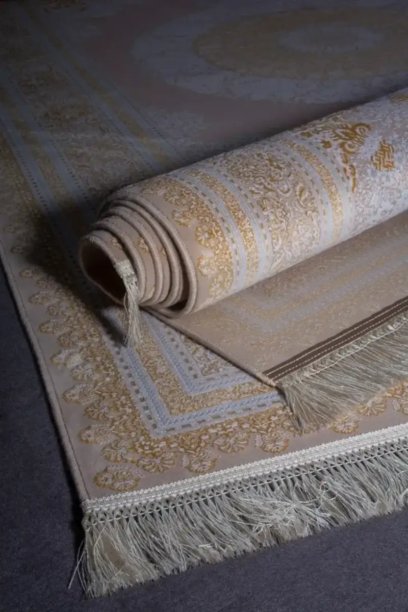 Carpet roll ready for professional fitting in Dubai