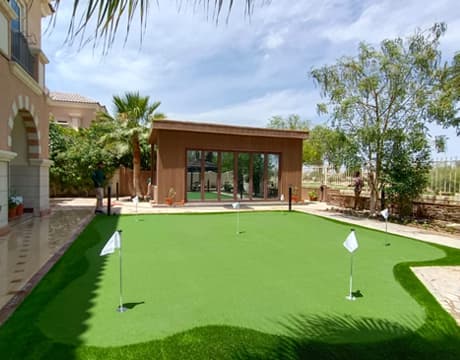 Residential villa putting green installation - Putting greens, Dubai