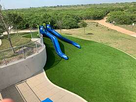 Nursery outdoor play zone with cushioned turf - Playgrounds, Dubai
