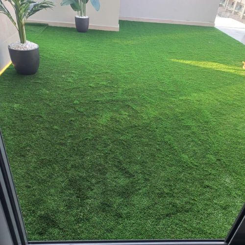 Artificial turf roll-out in Al Quoz - Al Quoz, Dubai